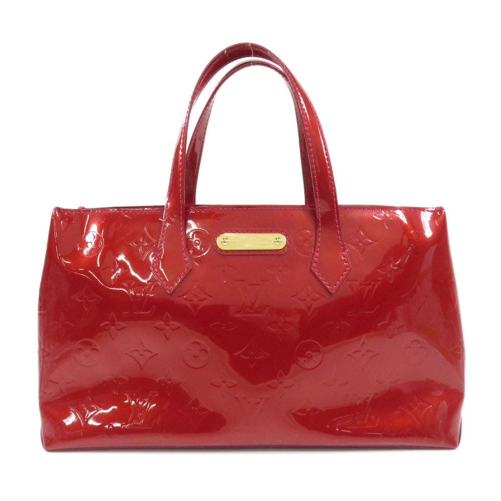 Louis Vuitton Wilshire PM Handbag Vernis